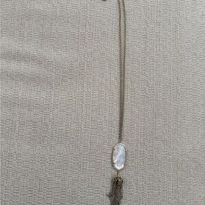 Kendra Scott Gold and Mother of Pearl Pendant Necklace